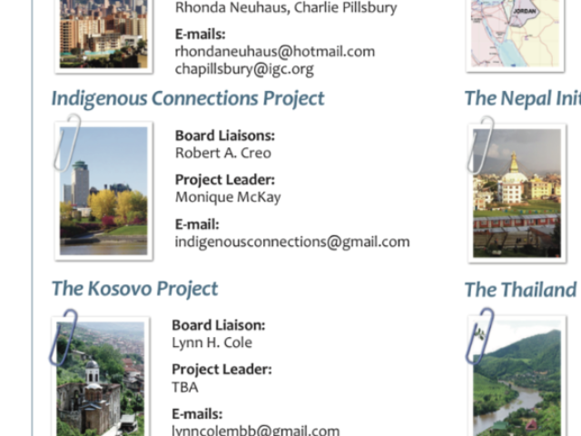 Screenshot of the Mediators Beyond Borders website and Colombia project that Rhonda co-led for a few years.