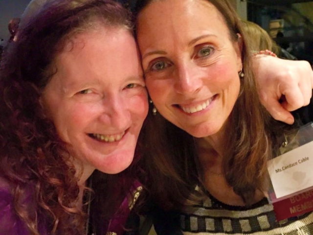 Rhonda with colleague at USICD gala