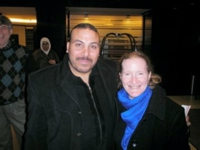 Rhonda and Jordanian colleague
