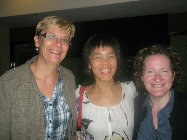 Rhonda with 2 colleagues in Guatemala