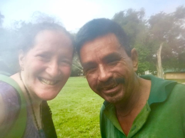 Fieldwork with colleague in Guatemala