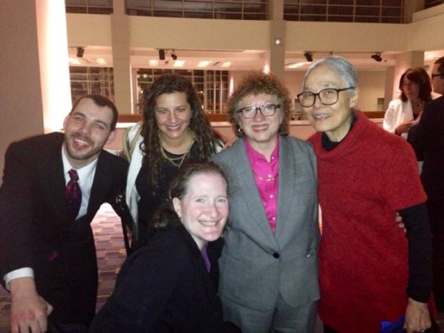 Rhonda and colleagues at the AAPD gala.