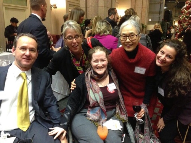 Rhonda and 4 colleagues at DC community event.