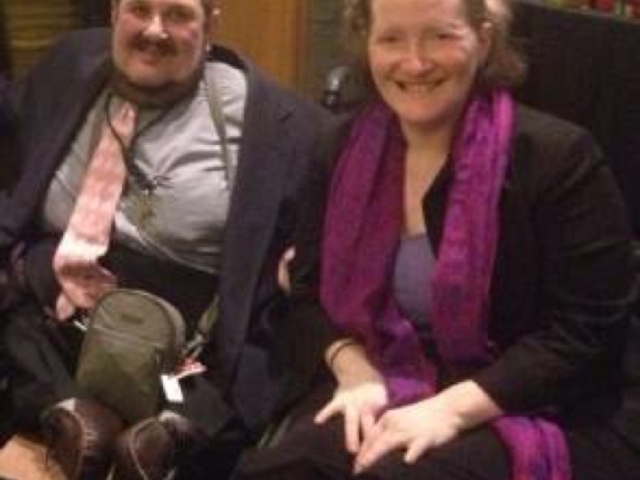 Rhonda with Michael Winters (remembering), formerly of USDOT.