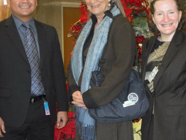 Rhonda, former Director of HI and colleague at State Department