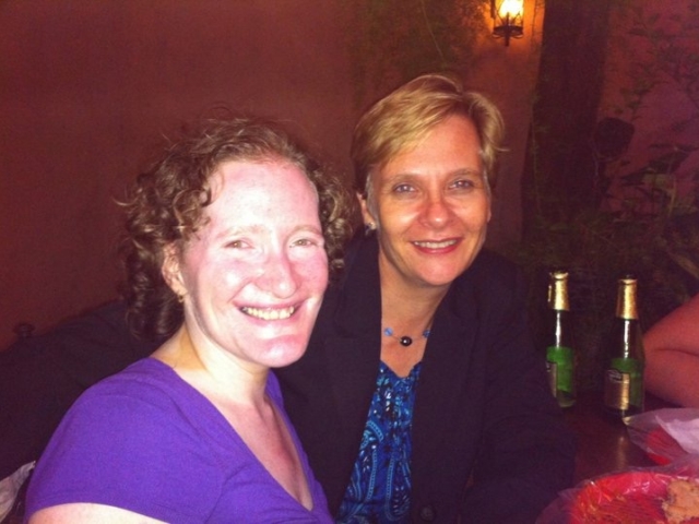 Planning with MIW colleague in Nicaragua