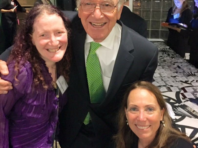 Rhonda with Senator Harkin and Candace Cable, Paraolympian, at gala
