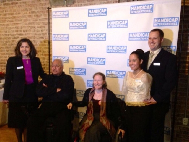 Rhonda with HI Executive Director, Board member and featured guests and speakers.