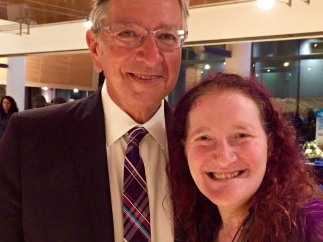 Rhonda with colleague from State Department at gala