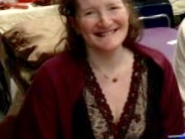 Rhonda at a conference 2015